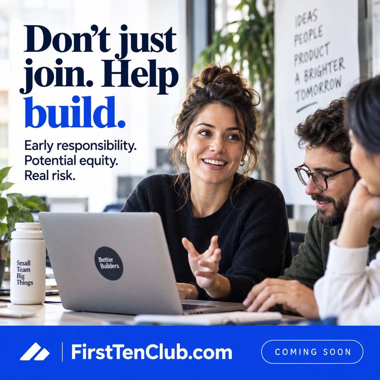 First Ten Club.com/ launch image